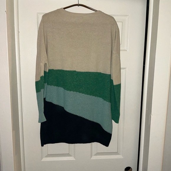 Boy by Band Of Outsiders Multicolor Crew Neck Oversized Sweater - Picture 2 of 3
